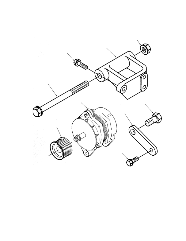 ALTERNATOR TIER I ENGINE