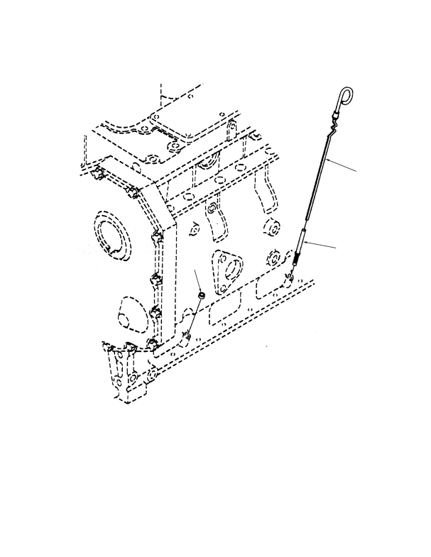 OIL LEVEL GAUGE TIER I ENGINE