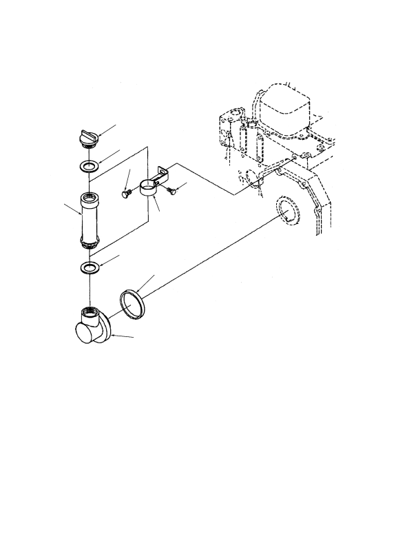 OIL FILLER ARRANGEMENT TIER I ENGINE