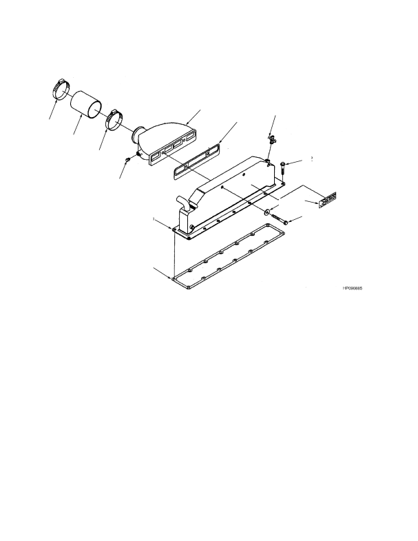 AIR INTAKE CONNECTION TIER I ENGINE