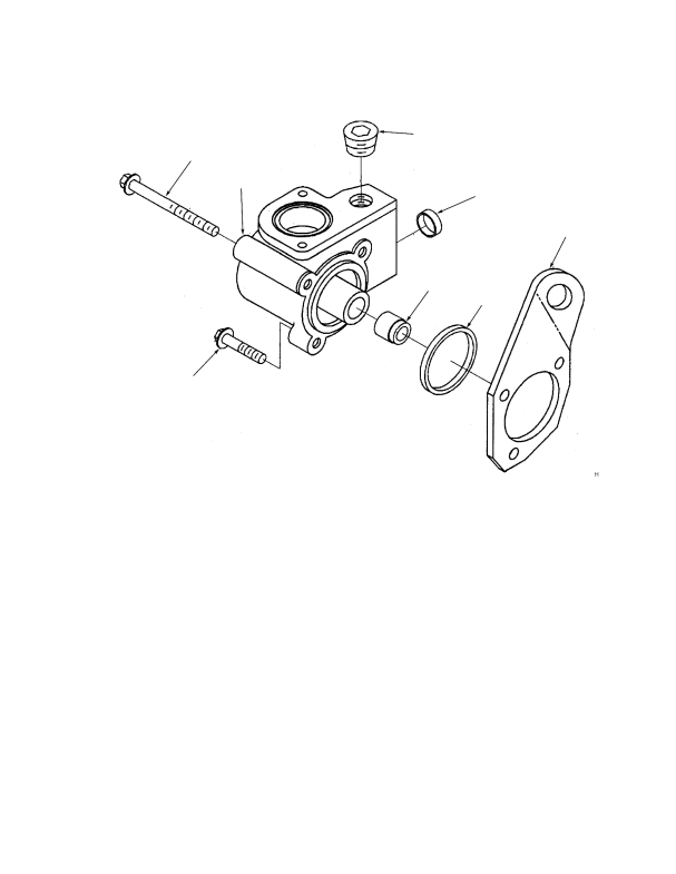 THERMOSTAT HOUSING TIER I ENGINE