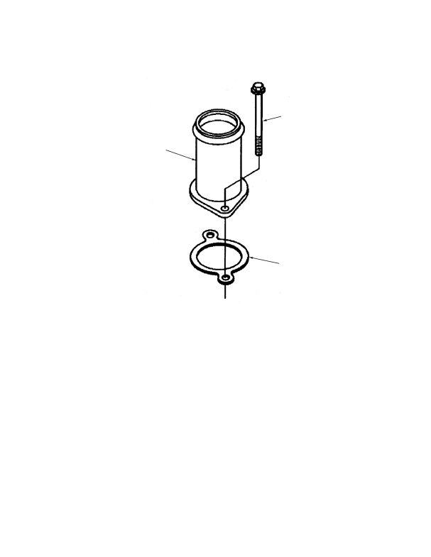 WATER OUTLET CONNECTION TIER I ENGINE