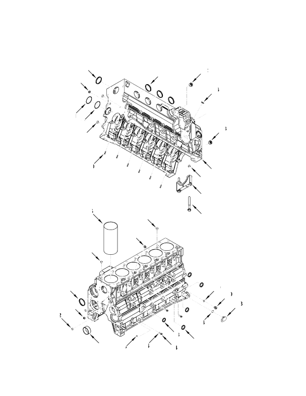 CYLINDER BLOCK TIER II ENGINE