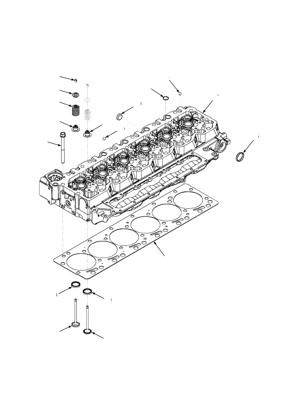 CYLINDER HEAD TIER II ENGINE