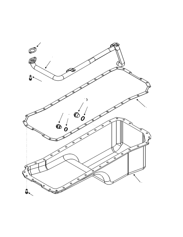 OIL PAN TIER II ENGINE