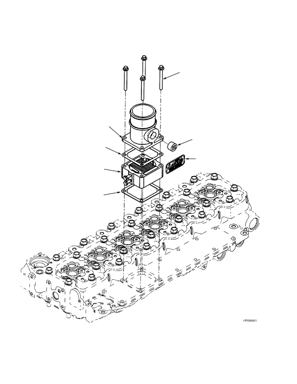 AIR INTAKE CONNECTION TIER II ENGINE