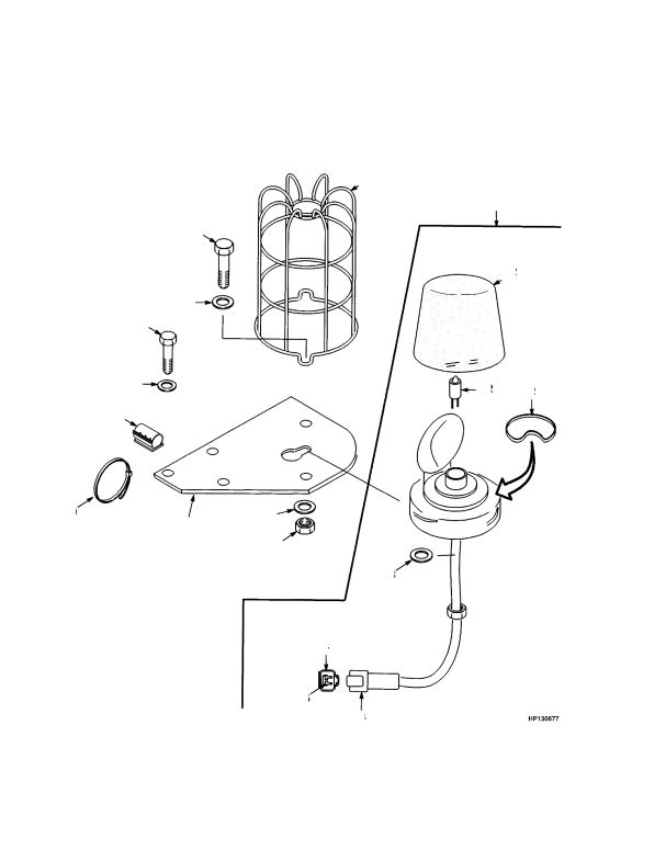 LIGHTS ROTATING BEACON