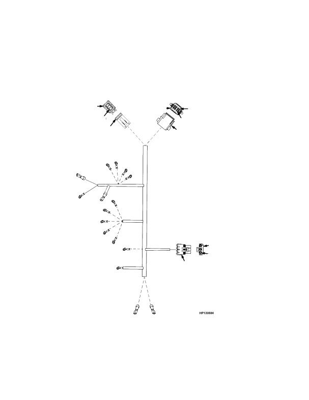 WIRE HARNESS ENGINE (→ S/N A214E01718)