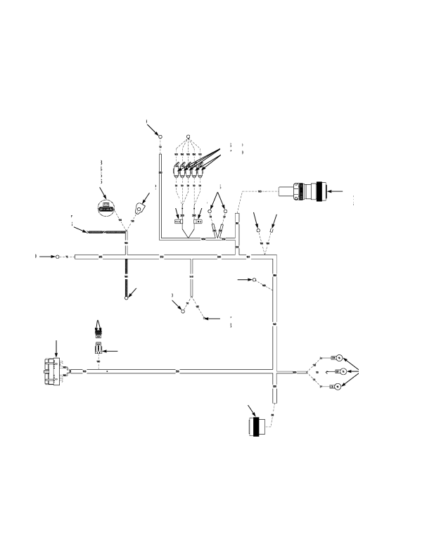 WIRE HARNESS ENGINE - TIER II (S/N A214E01950A →)