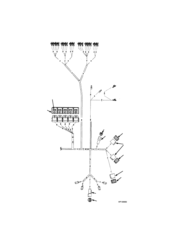 WIRE HARNESS OPERATOR COMPARTMENT (TIER I)