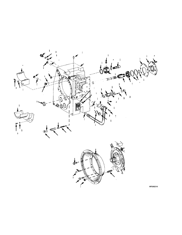 TRANSMISSION ATTACHING PARTS