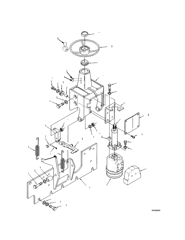 STEERING HOUSING AND CONTROL UNIT