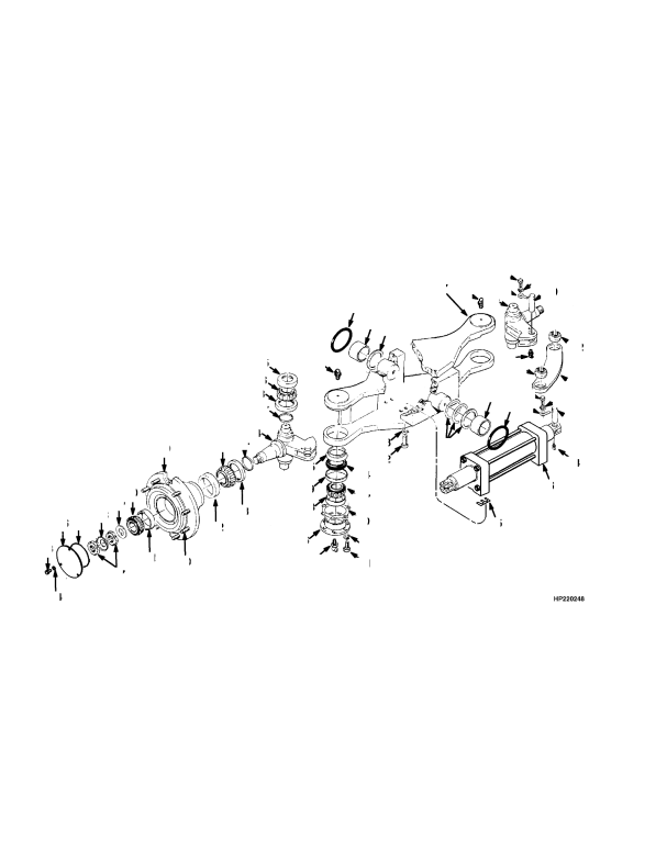 STEERING AXLE