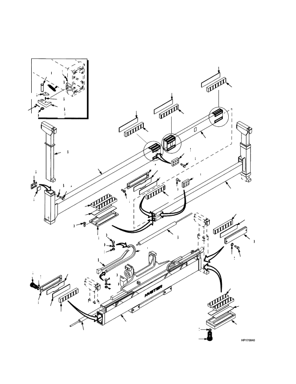 WEAR PLATES EMPTY CONTAINER HANDLER (->  S/N A214E01806)