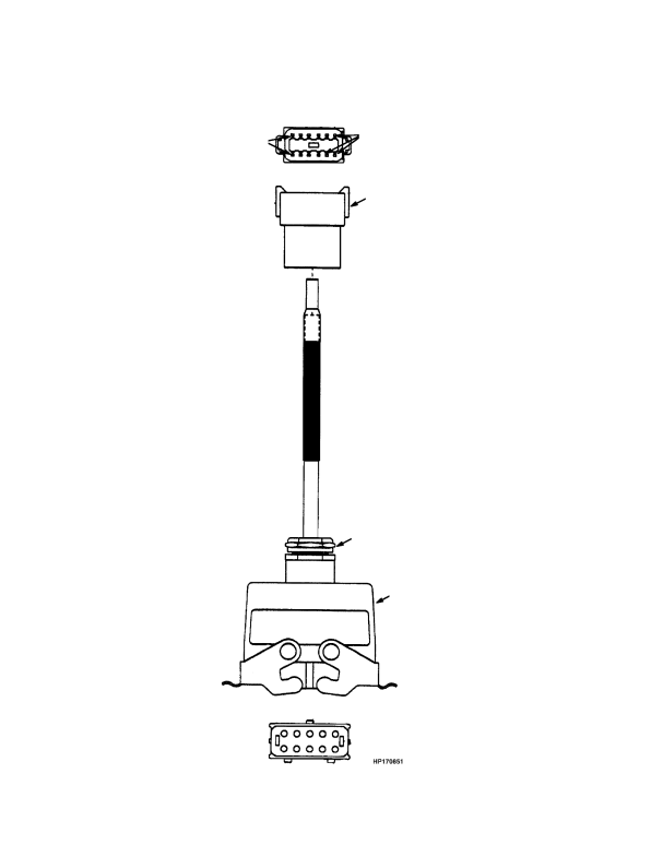 WIRE HARNESS EMPTY CONTAINER HANDLER (-> S/N A214E01806)