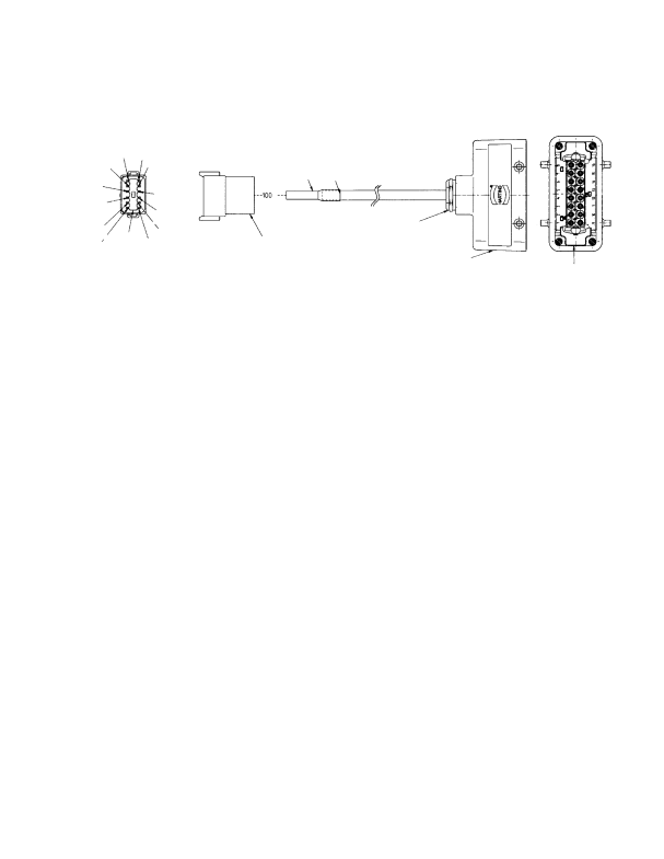 WIRE HARNESS HOOK ATTACHMENT (S/N A214E01807 -> S/N A214E01962A)