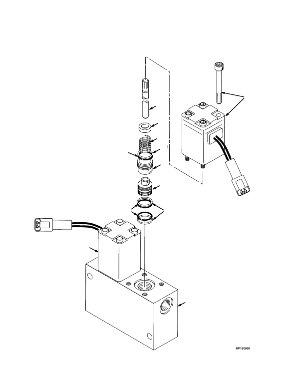 HYDRAULIC DIRECTIONAL CONTROL VALVE -> EMPTY CONTAINER HANDLER