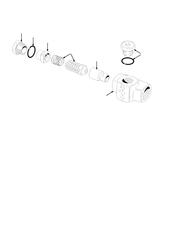 HYDRAULIC RELIEF VALVE TILT (-> S/N A214E02029B)