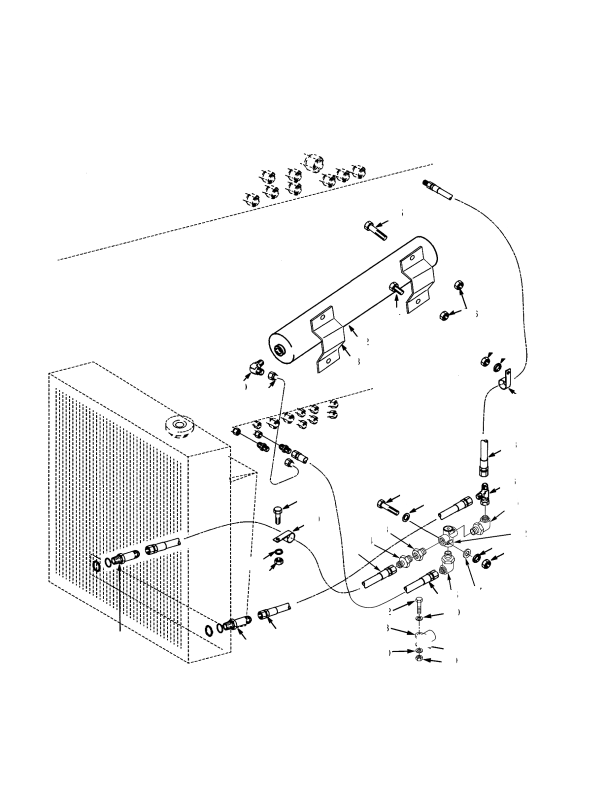 BRAKE COOLING SYSTEM EMPTY CONTAINER HANDLER (S/N A214E01752 ->)