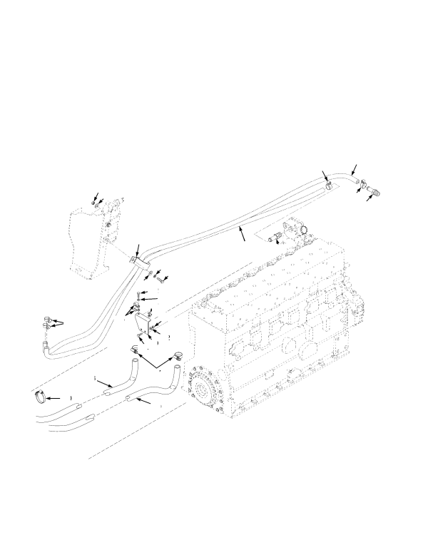 HEATER ARRANGEMENT PERKINS