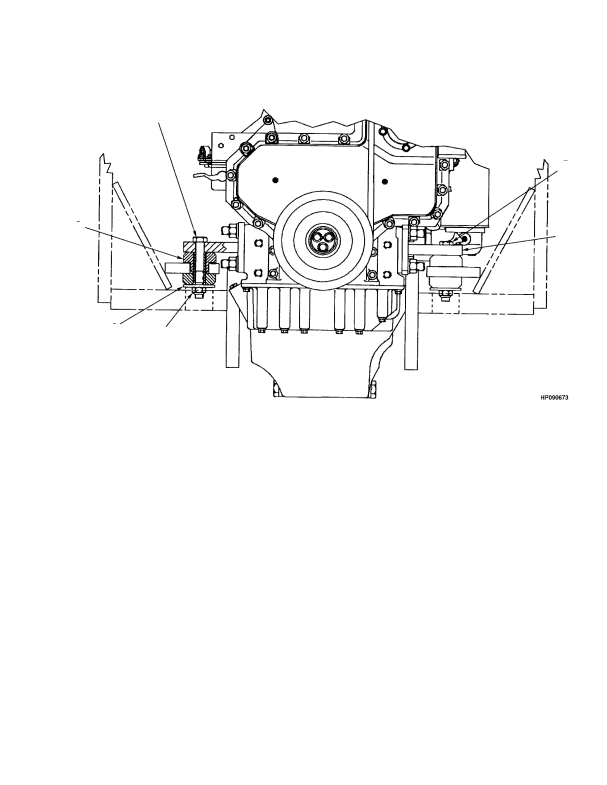 ENGINE MOUNT PERKINS