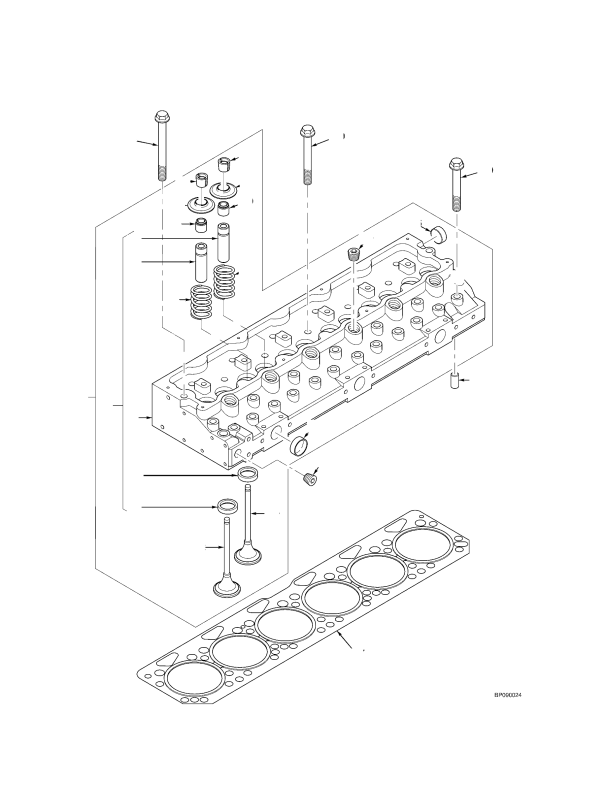 CYLINDER HEAD TIER II ENGINE