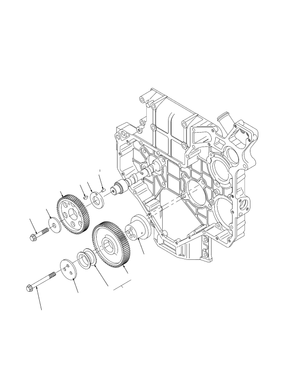 TIMING GEAR TIER II ENGINE