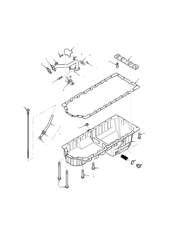 OIL SUMP TIER II ENGINE