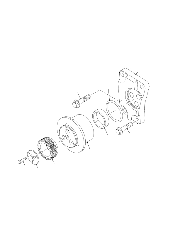 AUXILIARY DRIVE GEAR TIER II ENGINE