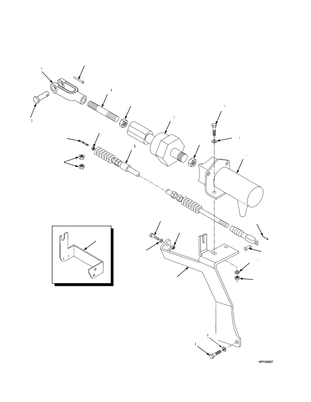 THROTTLE LINKAGE PERKINS