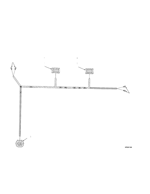 WIRE HARNESS OPEN CAB