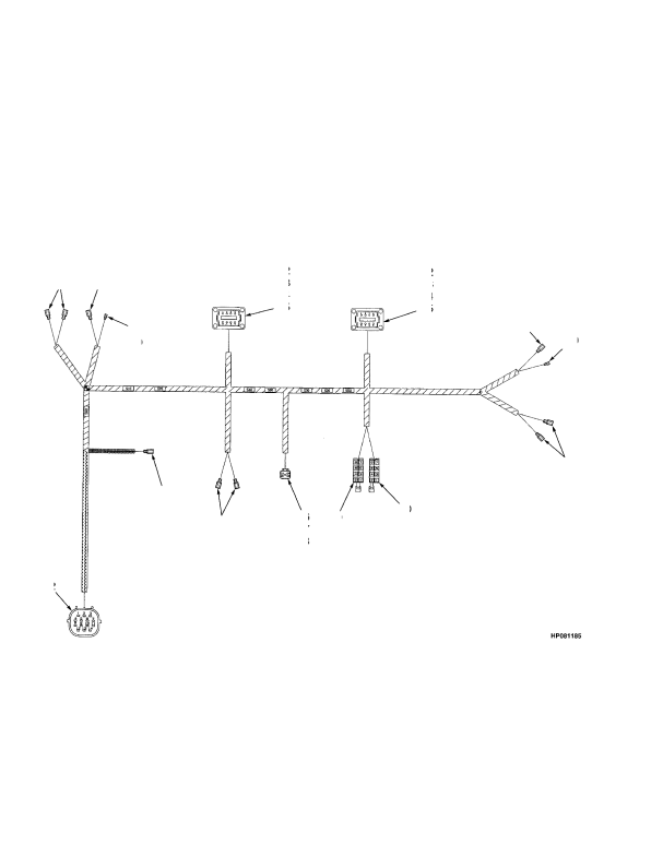 WIRE HARNESS CLOSED CAB