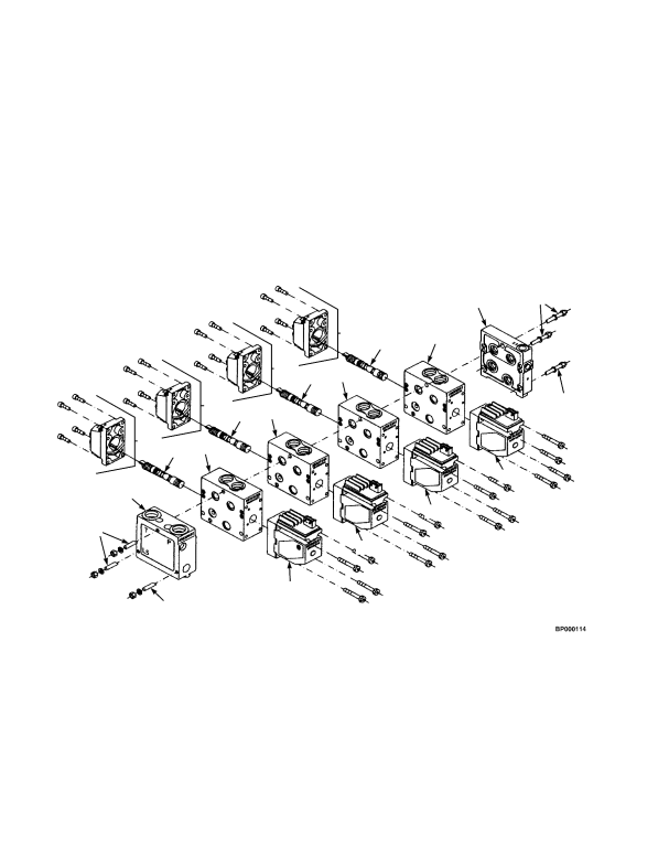 DIRECTIONAL CONTROL VALVE (S/N E019E01951A ->)