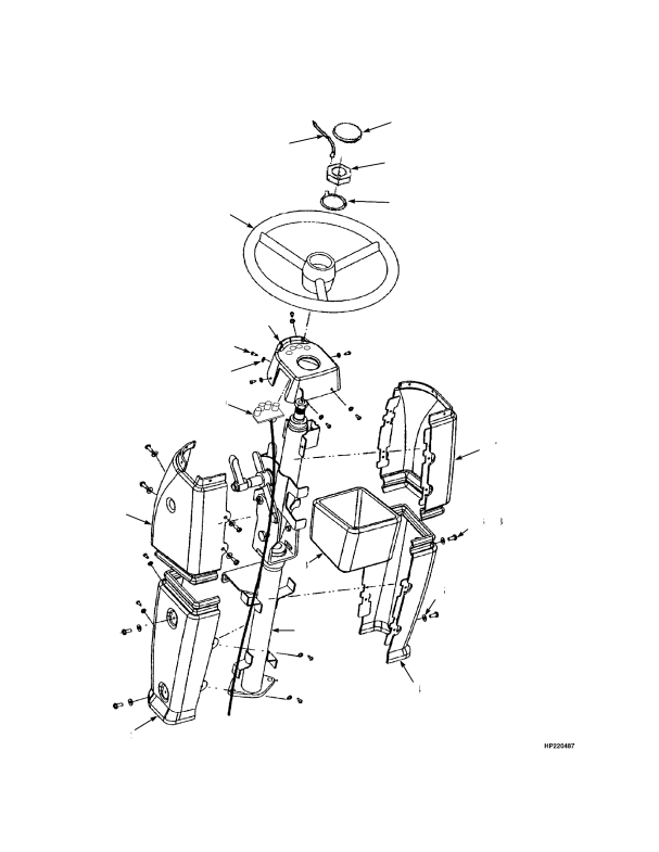 STEER COLUMN ASSEMBLY