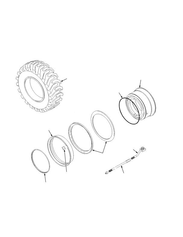 STEER TIRES AND WHEELS TRELLEBORG