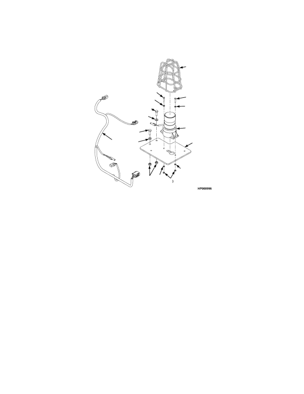 LIGHTS STROBE ASSEMBLY → WITHOUT CONDENSER