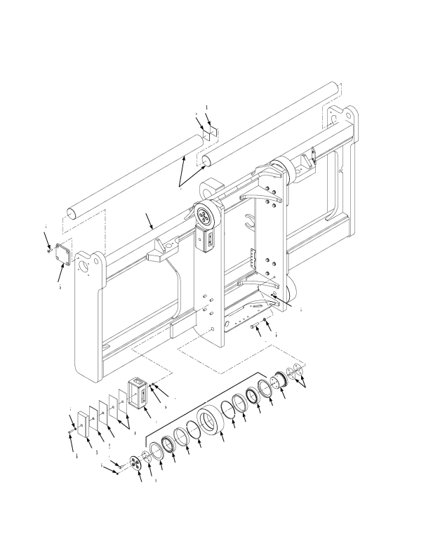 CARRIAGE STANDARD PIN TYPE