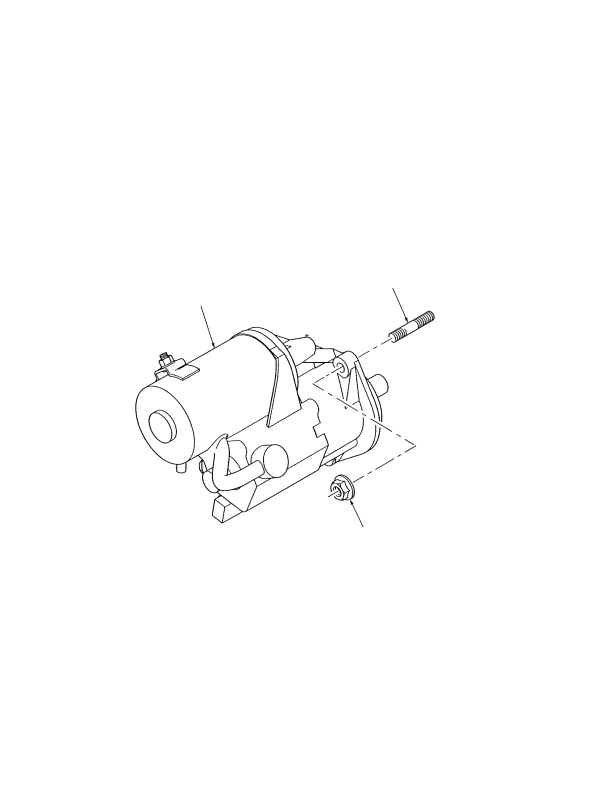 STARTER MOTOR PERKINS DIESEL