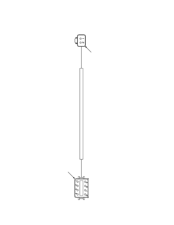 WIRE HARNESS REAR DRIVE LIGHT EXTENSION