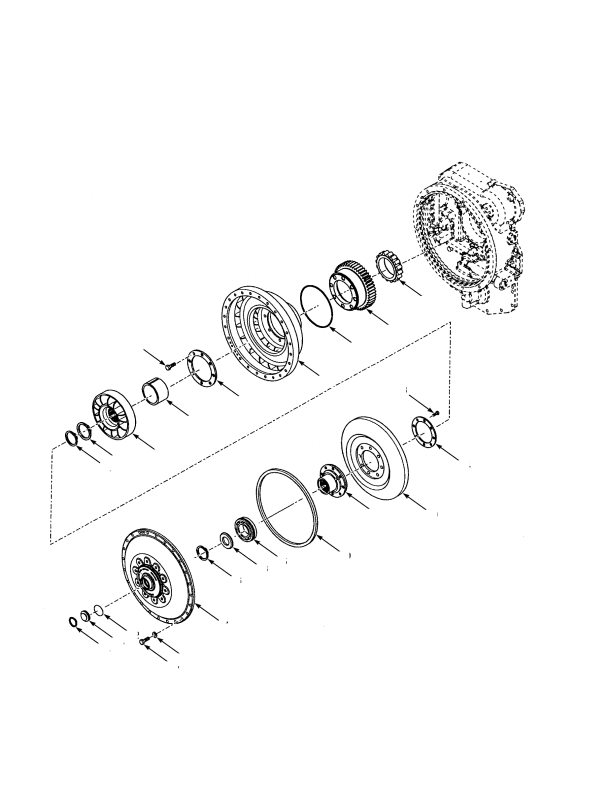 TORQUE CONVERTER ASSEMBLY CUMMINS (S/N F019E01594B ->)