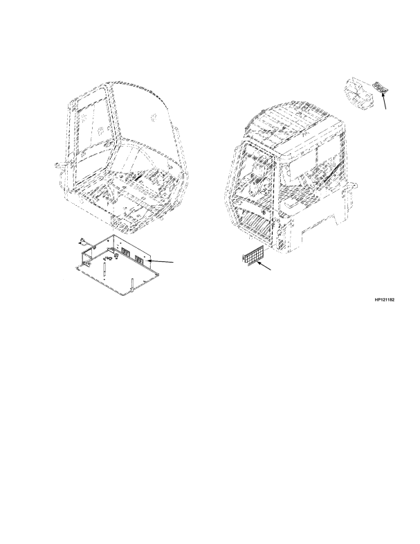 AIR CONDITIONER SYSTEM CLOSED CAB WITH AIRCO