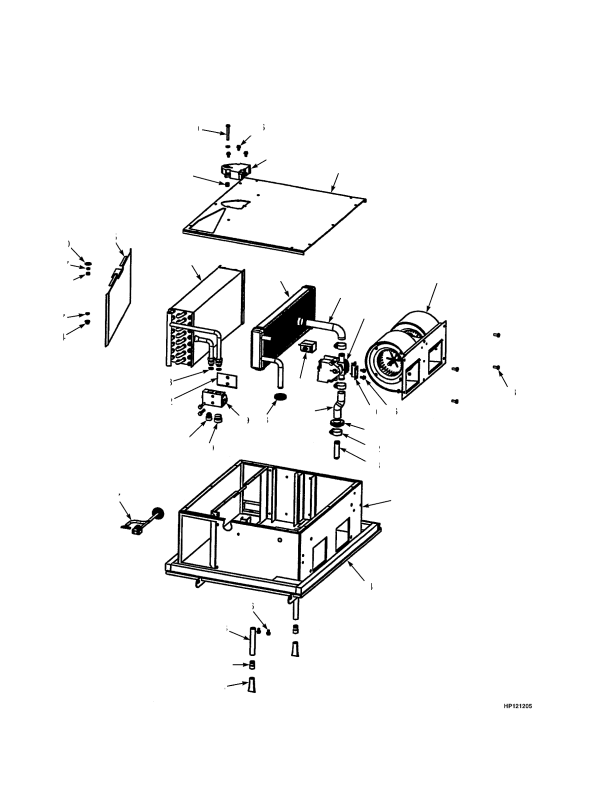 AIR CONDITIONER ASSEMBLY CLOSED CAB WITH AIRCO (→ 12/2012)