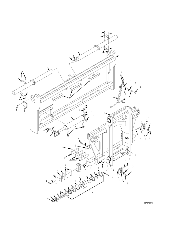 06/2013 EUROPE CARRIAGE APRON TYPE SIDE-SHIFT WITHOUT FORK POSITIONER -> MONO MAST