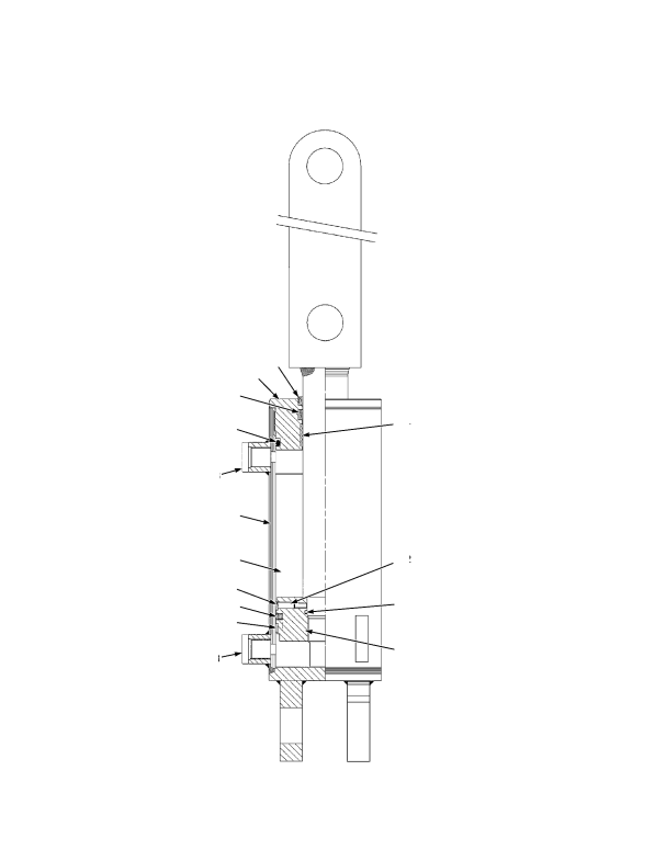  EUROPE SIDE-SHIFT AND FORK POSITIONER CYLINDER LONG CYLINDER