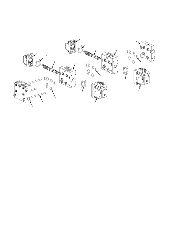 EUROPE  DIRECTIONAL CONTROL VALVE ASSEMBLY TWO-SECTION