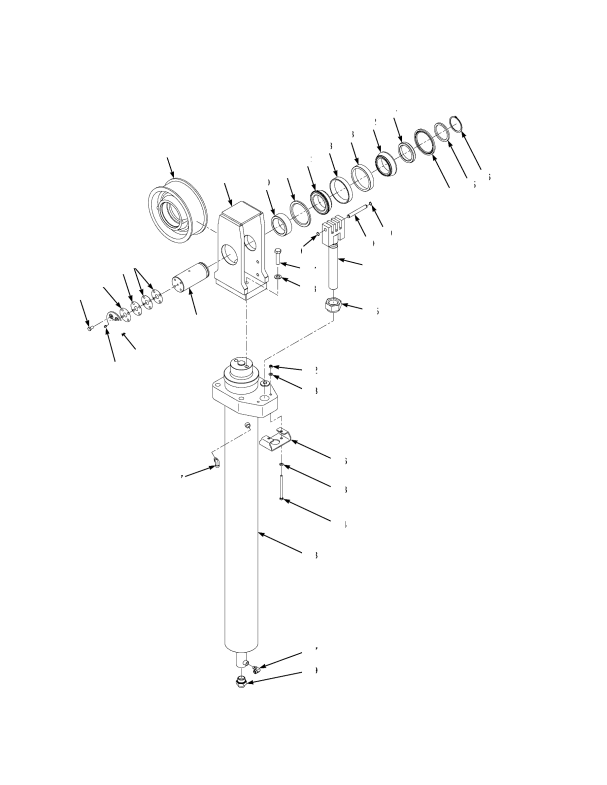 LIFT CYLINDER ATTACHING PARTS