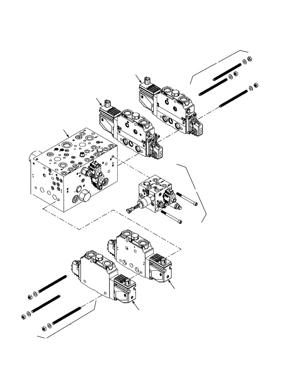 HYDRAULIC CONTROL VALVE ASSEMBLY