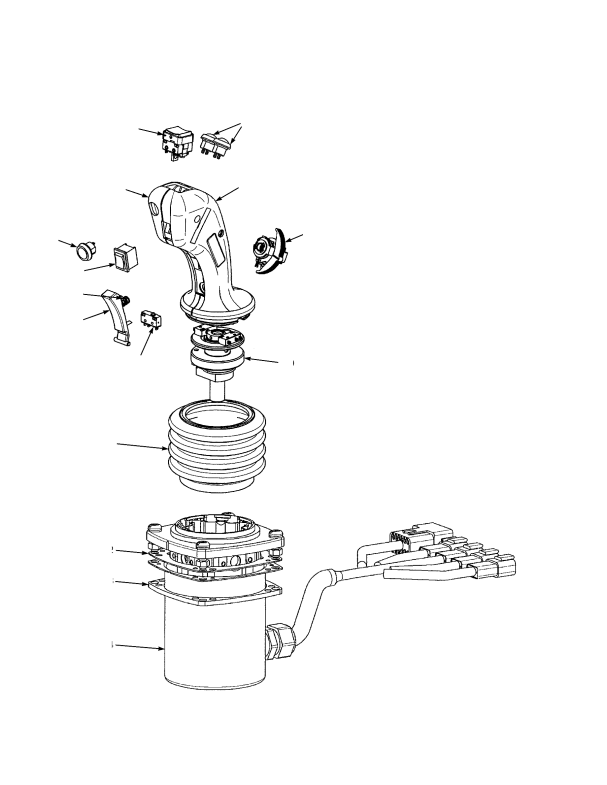 EUROPE JOYSTICK ASSEMBLY CONTAINER HANDLER