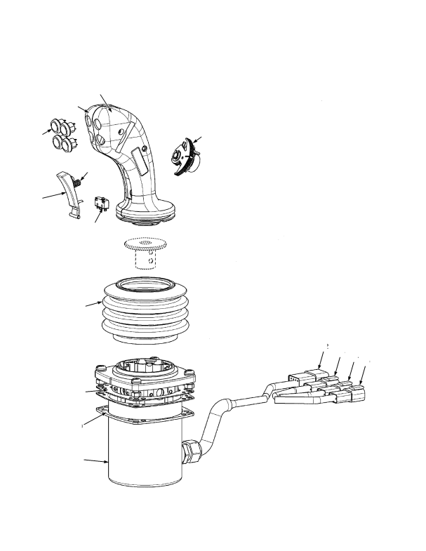 EUROPE JOYSTICK ASSEMBLY FORK LIFT TRUCK