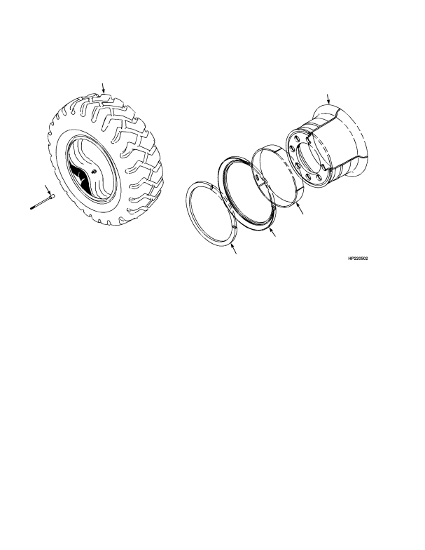 EUROPE STEER TIRES AND WHEELS TRELLEBORG TR900 — 14 X 24